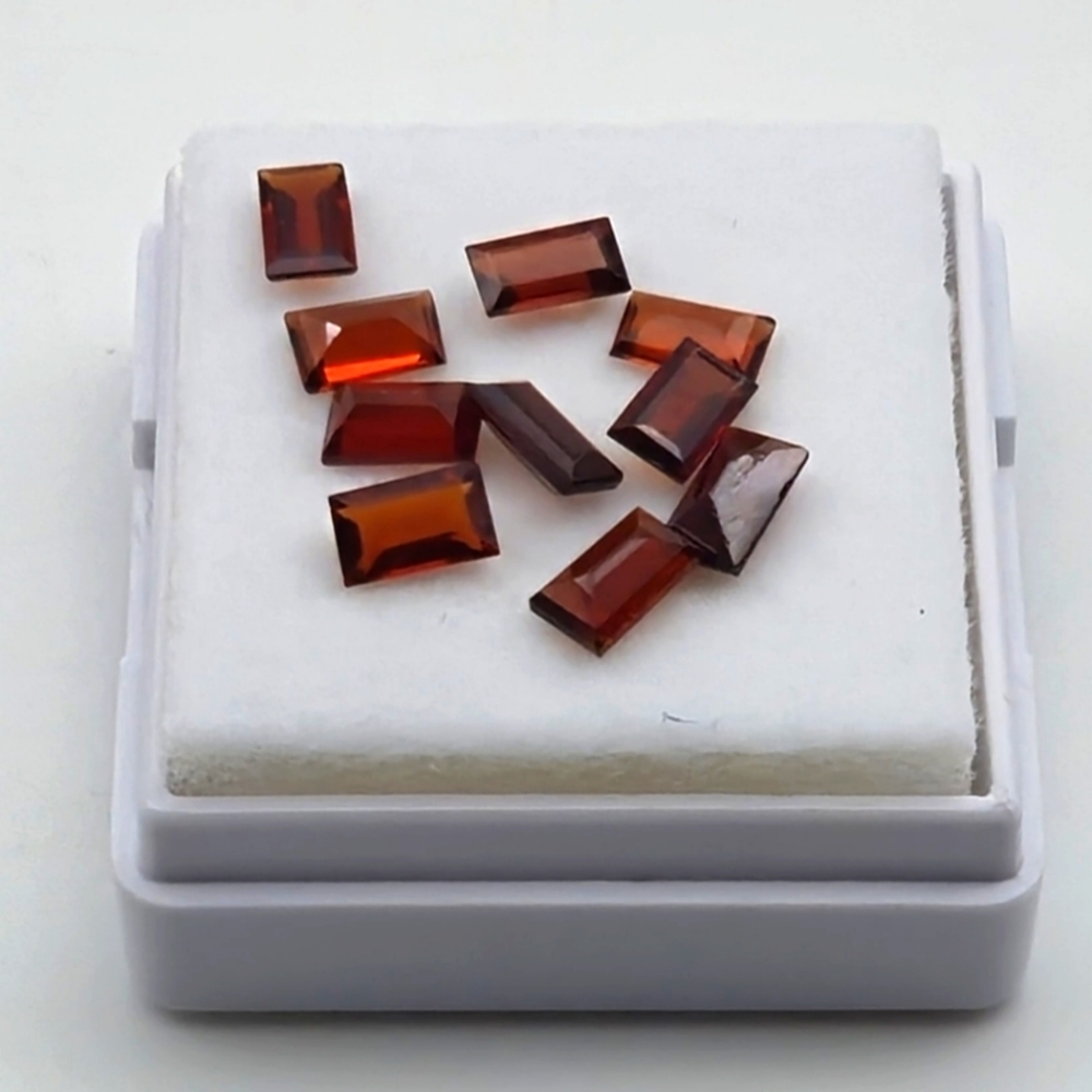 Faceted Spessartine Garnet Set